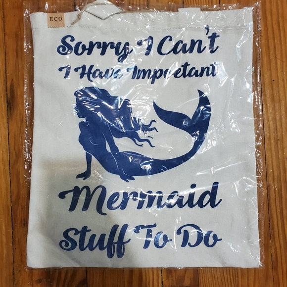 BRAND NEW Eco-friendly Reusable canvas tote bag - Picture 3 of 4